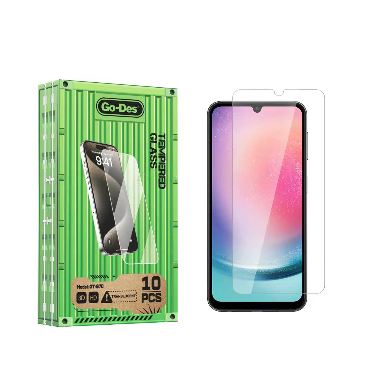 Go-Des Galaxy A24 Go Des Parmak İzi Bırakmayan 9H Oleofobik Bom Glass Ekran Koruyucu Go-Des Galaxy A24 Go Des Parmak İzi Bırakmayan 9H Oleofobik Bom Glass Ekran Koruyucu